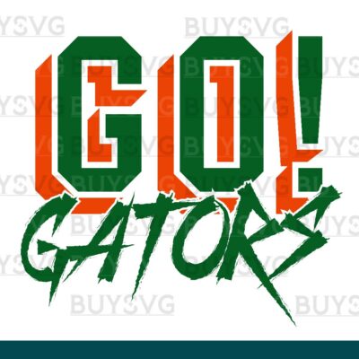 Gators SVG PNG Digital file Download GO Cheering 2