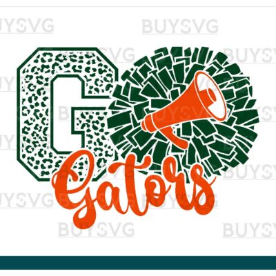 Gators SVG PNG Digital file Download POMPOM GO