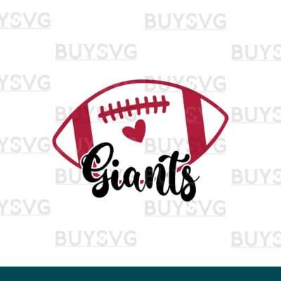 Giants SVG PNG Digital file Download HD FOOTBALL