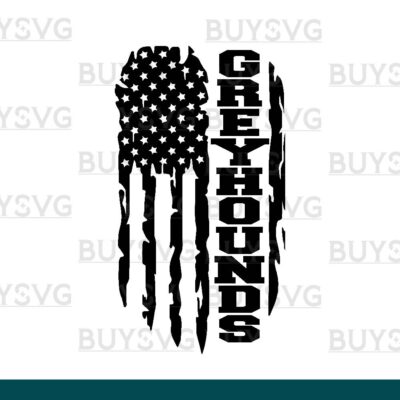 Greyhounds SVG PNG Digital file Download FLAG 2