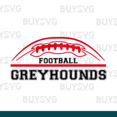 Greyhounds SVG PNG Digital file Download FOOTBALL TOP