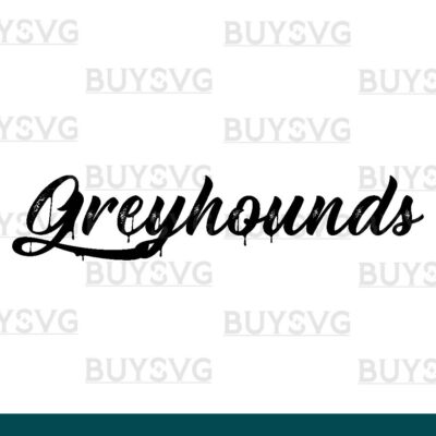 Greyhounds SVG PNG Digital file Download METAL
