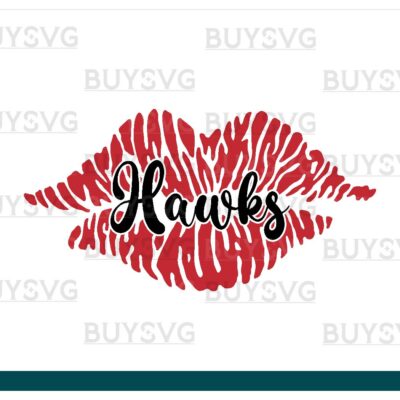 Hawks SVG PNG Digital file Download LIPS 1