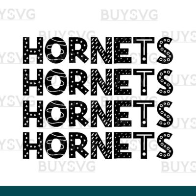 Hornets SVG PNG Digital file Download 4 DOODLE STACK