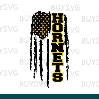 Hornets SVG PNG Digital file Download Flag 1