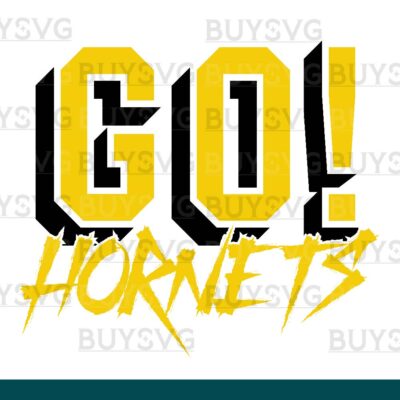 Hornets SVG PNG Digital file Download GO Cheering