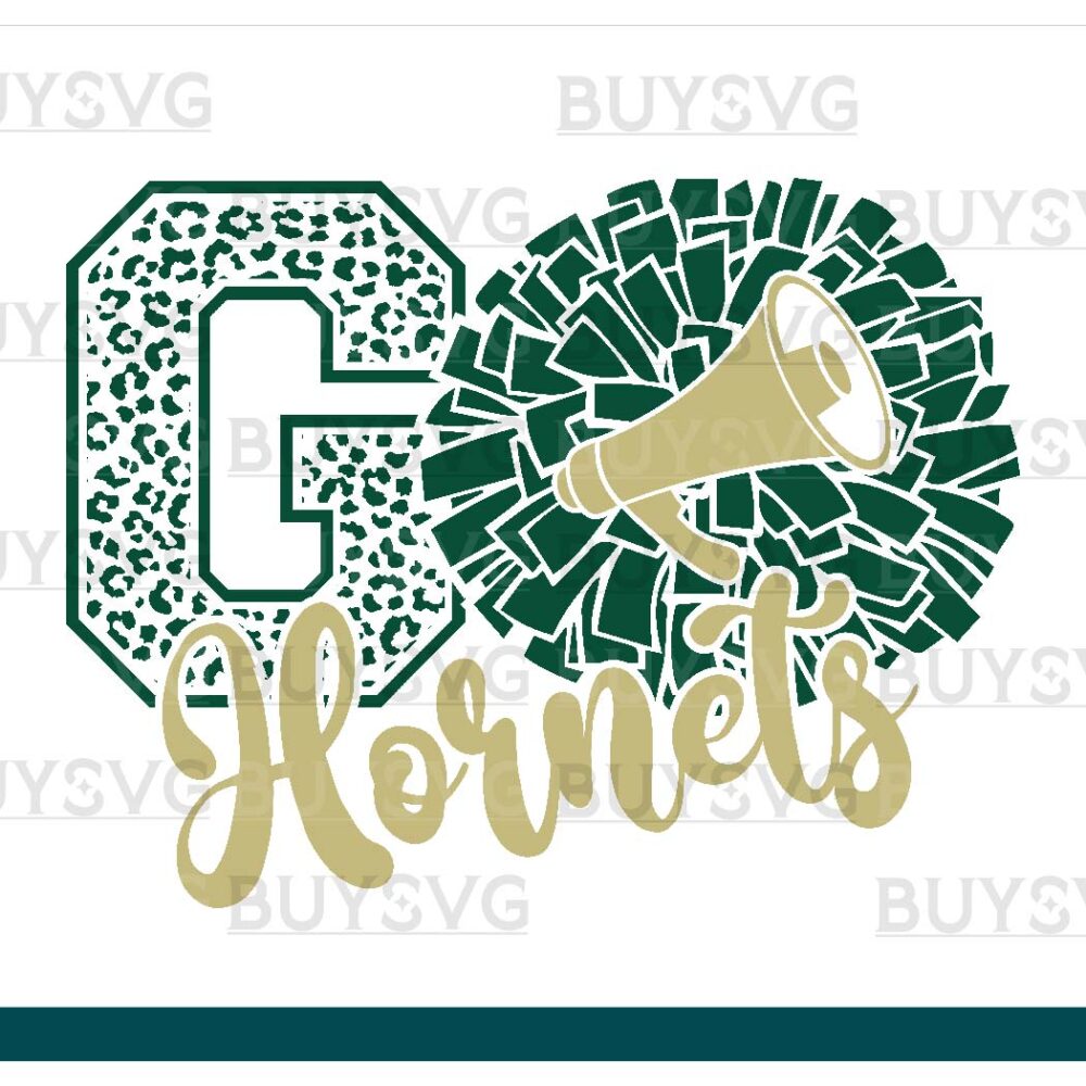 Hornets SVG PNG Digital file Download POMPOM GO