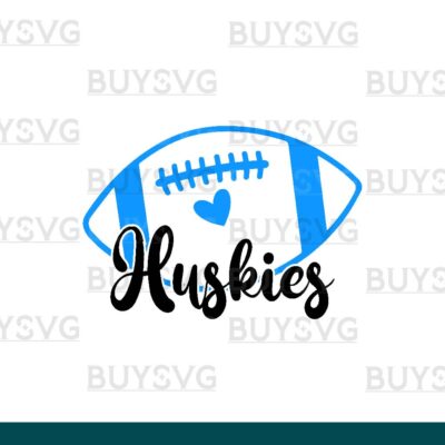 Huskies SVG PNG Digital file Download HD FOOTBALL