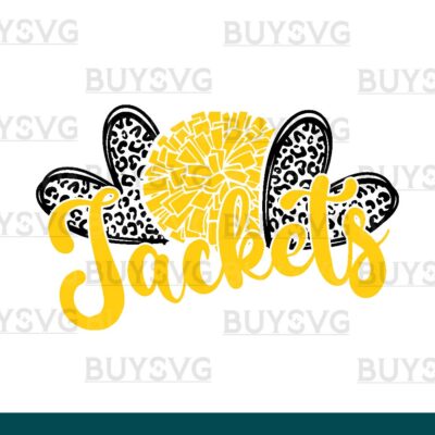 Jackets SVG PNG Digital file Download HEART POMPOM HEART