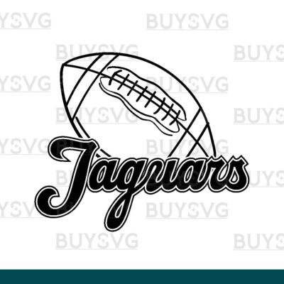 Jaguars SVG PNG Digital file Download FOOTBALL LINNED