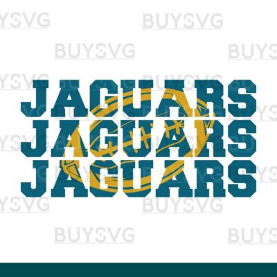 Jaguars SVG PNG Digital file Download Stack 3 Football 1