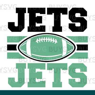 Jets SVG PNG Digital file Download 2 STACK FOOTBALL