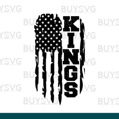 Kings SVG PNG Digital file Download FLAG 2