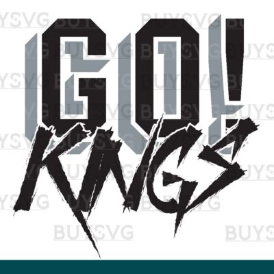 Kings SVG PNG Digital file Download GO Cheering 2