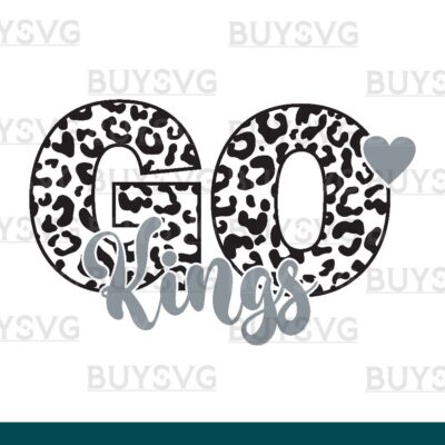 Kings SVG PNG Digital file Download LEOPARD CIRCLE GO