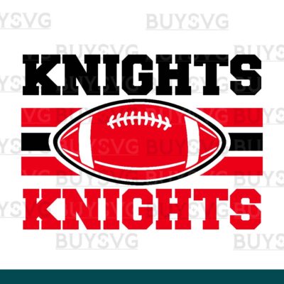 Knights SVG PNG Digital file Download 2 STACK FOOTBALL