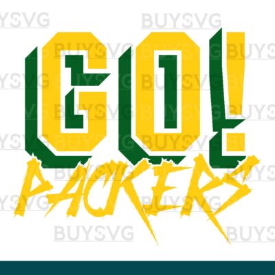 Packers SVG PNG Digital file Download GO Cheering