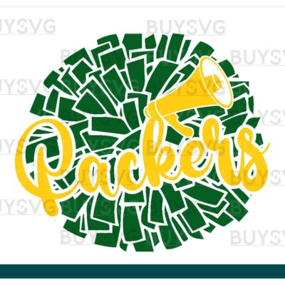 Packers SVG PNG Digital file Download POMPOM
