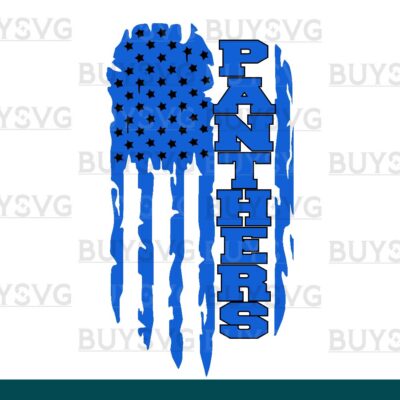 Panthers SVG PNG Digital file Download FLAG 4
