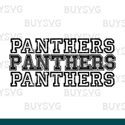Panthers SVG PNG Digital file Download Stack 3 1