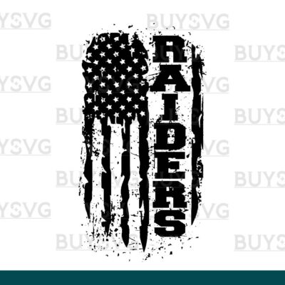 Raiders SVG PNG Digital file Download FLAG 3