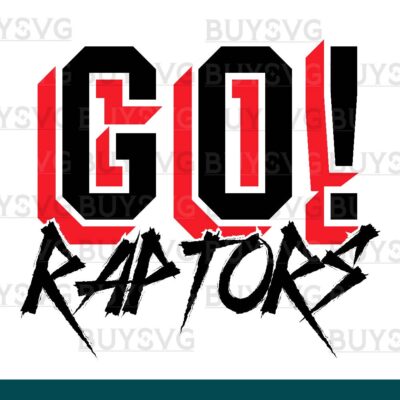 Raptors SVG PNG Digital file Download GO Cheering 2