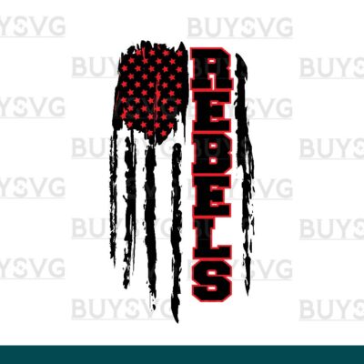 Rebels SVG PNG Digital file Download Flag 1