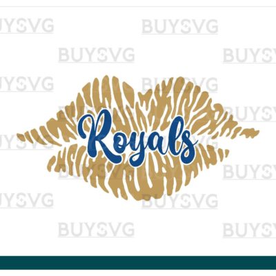 Royals SVG PNG Digital file Download LIPS 1