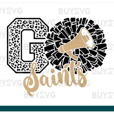 Saints SVG PNG Digital file Download POMPOM GO