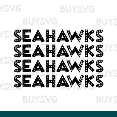 Seahawks SVG PNG Digital file Download 4 DOODLE STACK