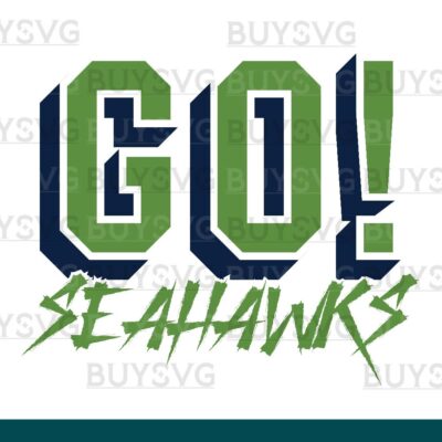 Seahawks SVG PNG Digital file Download GO Cheering