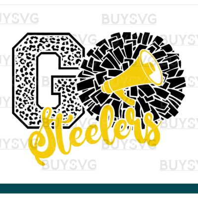 Steelers SVG PNG Digital file Download POMPOM GO