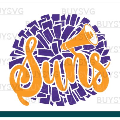 Suns SVG PNG Digital file Download POMPOM