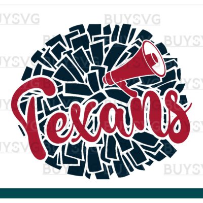 Texans SVG PNG Digital file Download POMPOM
