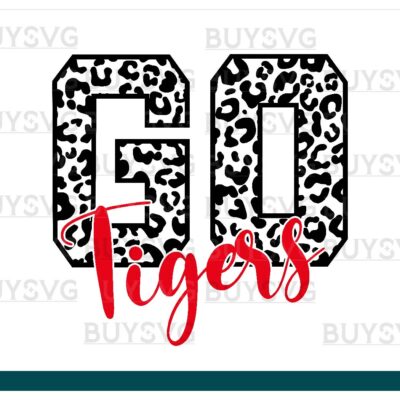 Tigers SVG PNG Digital file Download GO LONG