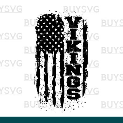 Vikings SVG PNG Digital file Download FLAG 3