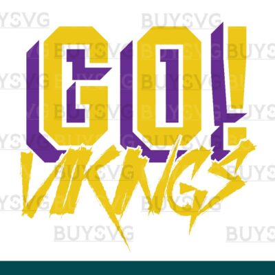 Vikings SVG PNG Digital file Download GO Cheering