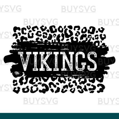 Vikings SVG PNG Digital file Download LEOPARD PATCH