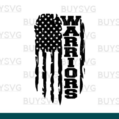 Warriors SVG PNG Digital file Download FLAG 2