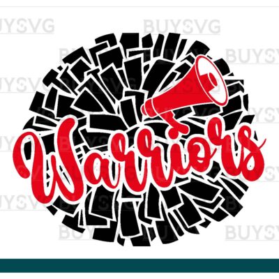 Warriors SVG PNG Digital file Download POMPOM