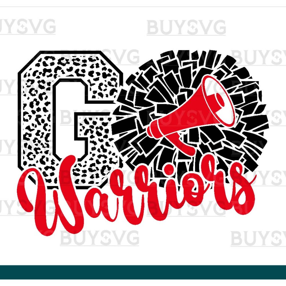 Warriors SVG PNG Digital file Download POMPOM GO