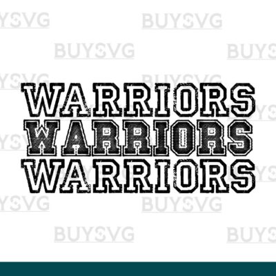 Warriors SVG PNG Digital file Download Stack 3 1