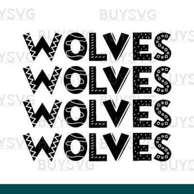Wolves SVG PNG Digital file Download 4 DOODLE STACK