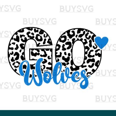 Wolves SVG PNG Digital file Download LEOPARD CIRCLE GO