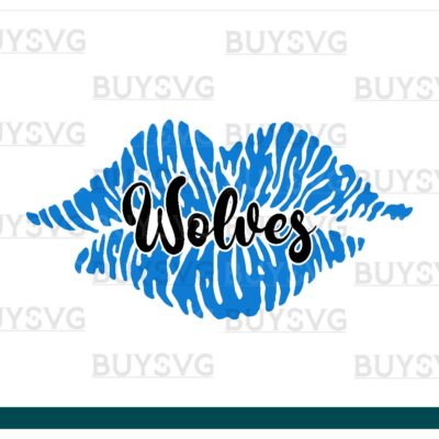Wolves SVG PNG Digital file Download LIPS 1